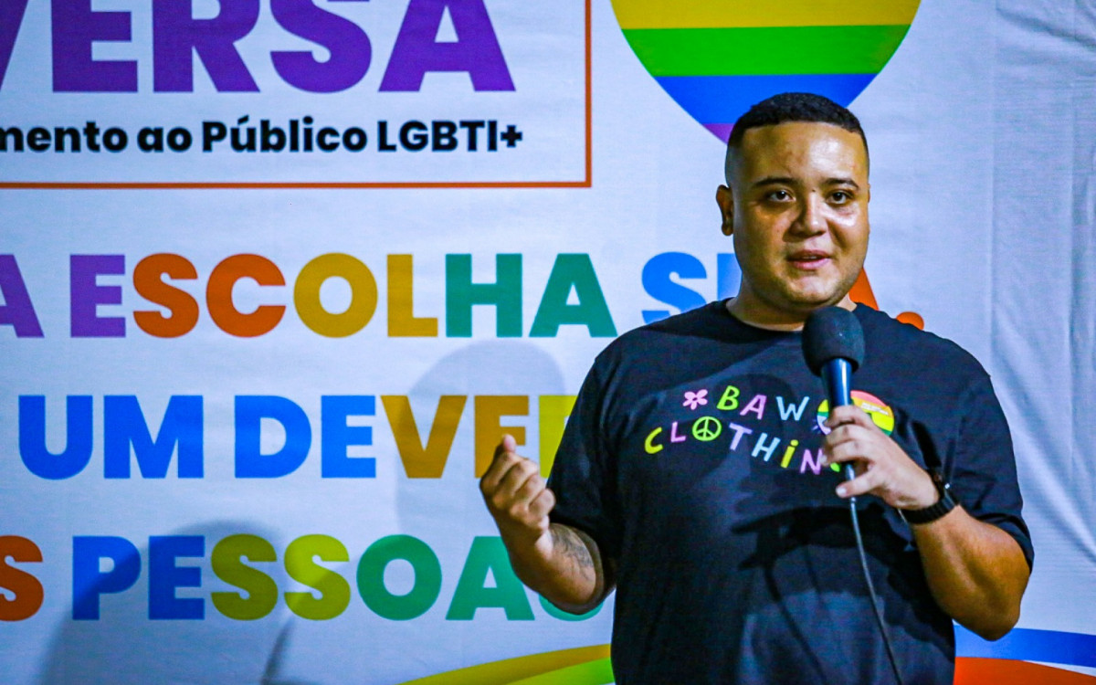 O coordenador municipal de Diversidade, Matheus Goulart, destacou que a comunidade LGBTI+ tem voz na cidade