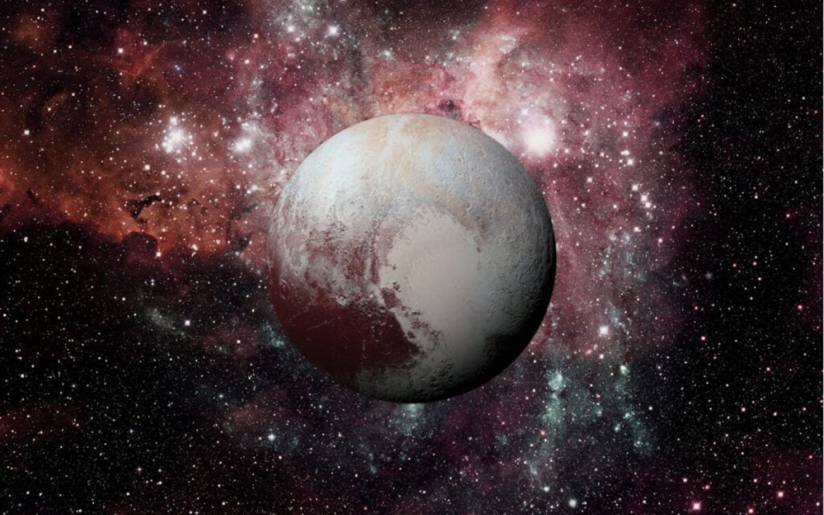 Plutão age de maneira diferente em cada casa do mapa astral (Imagem: NASA images | Shutterstock)
