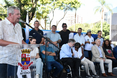 Niterói ganha pista profissional de atletismo toda reformulada