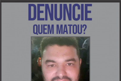 Disque Denúncia divulga cartaz para auxiliar investigações de morte de motorista em São Gonçalo