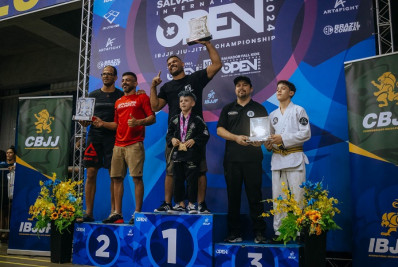 Equipe manauara brilha com 14 medalhas no Salvador Fall Kids Open de Jiu-Jitsu