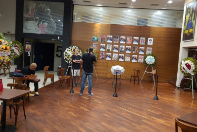 Corpo de Paulo César Pereio é velado em cinema de Botafogo