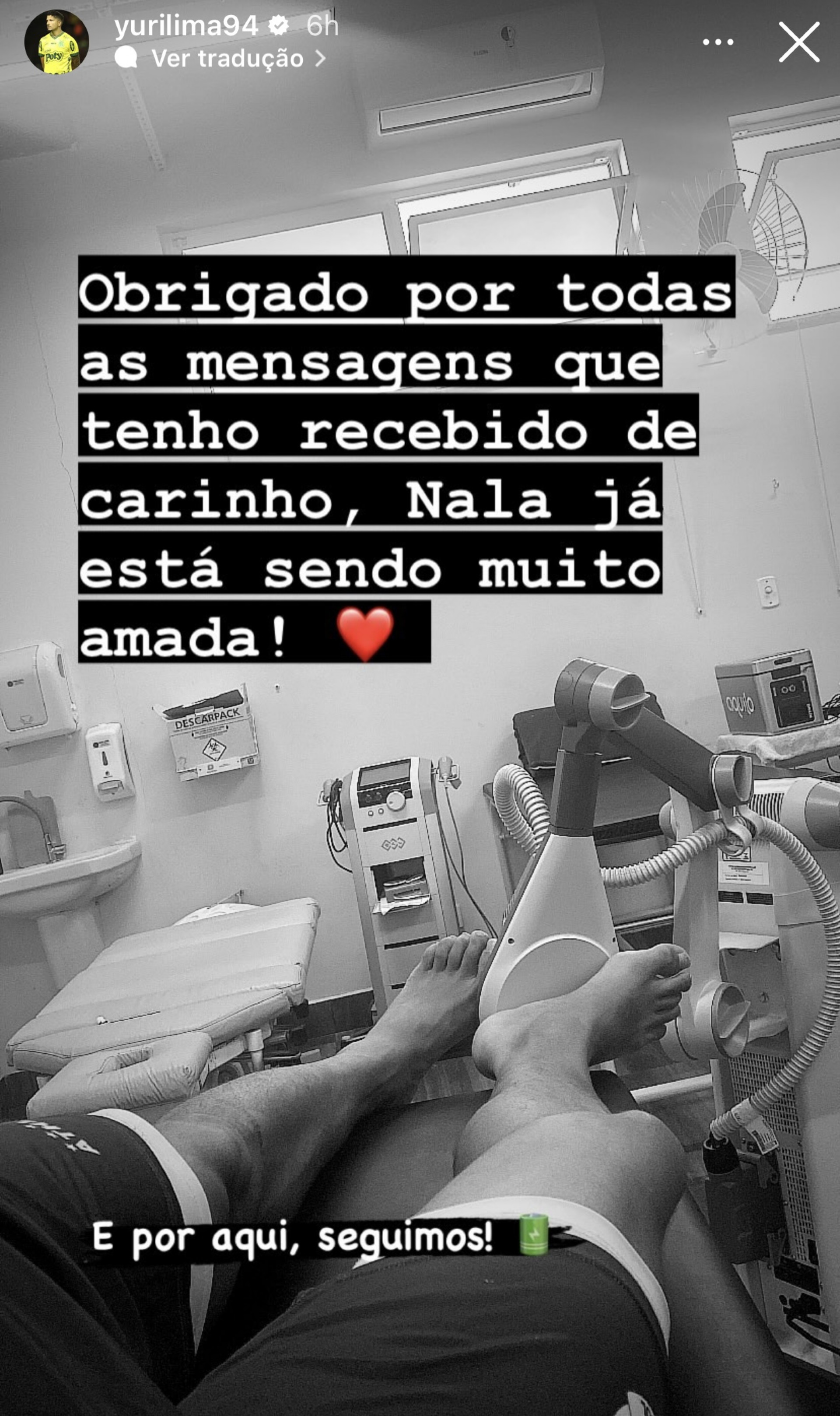 Yuri Lima agradece carinho após revelar sexo de filho com Iza - Reprodução