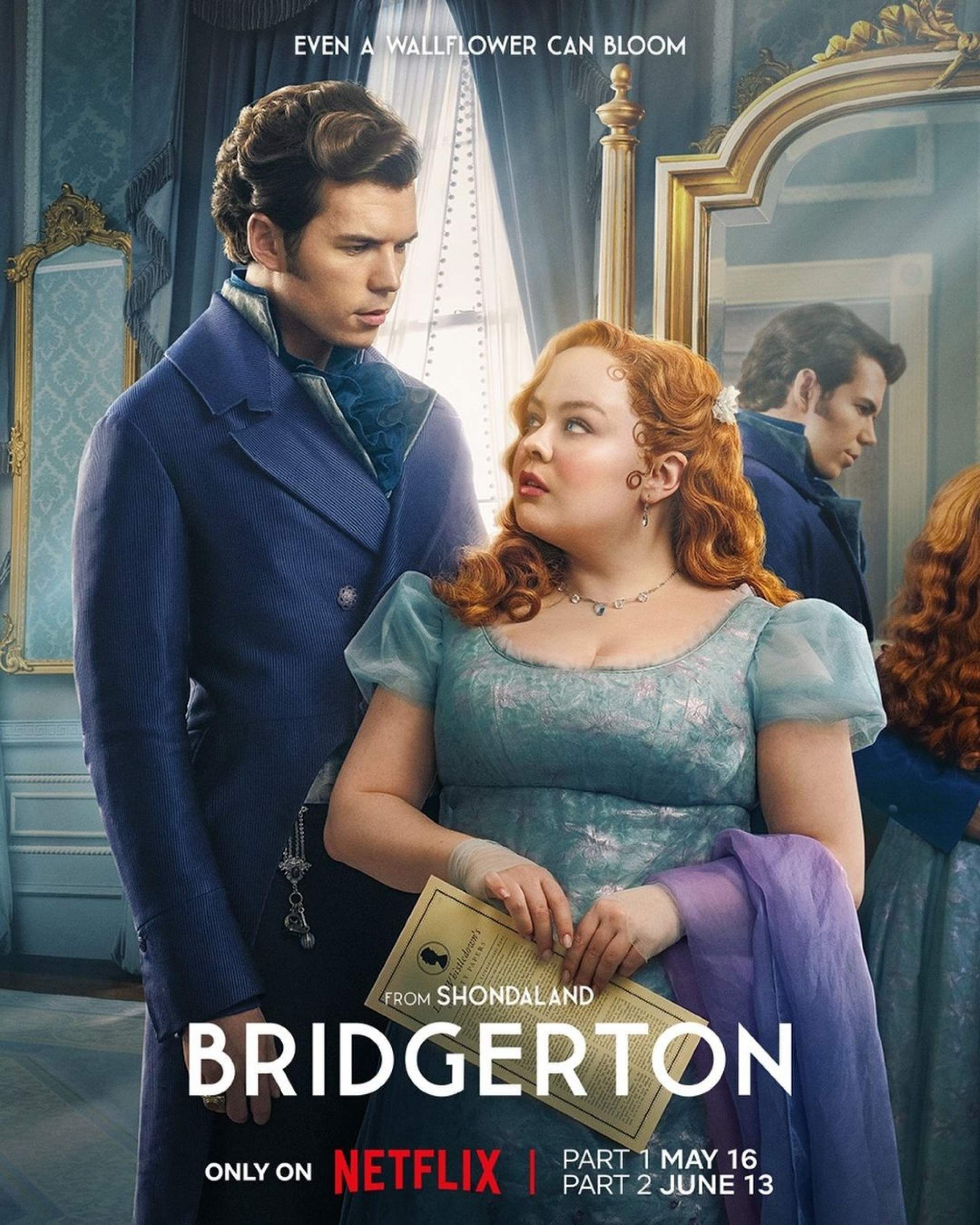 Primeira parte da terceira temporada de 'Bridgerton' chegou à Netflix nesta quinta-feira (16) - Reprodução / Instagram