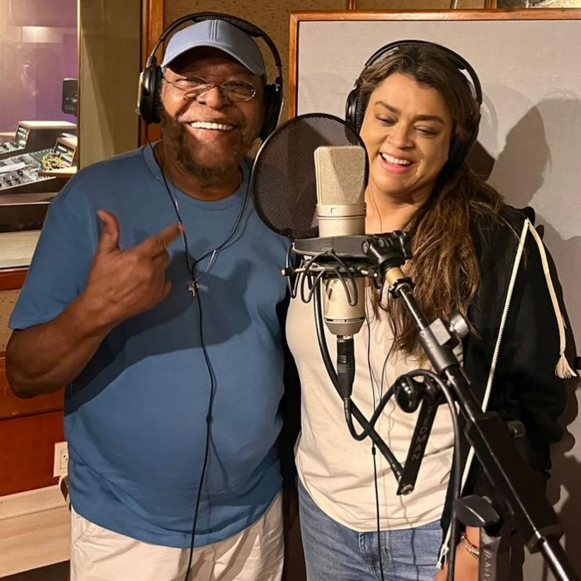 Martinho da Vila e Preta Gil  - reprodução / Instagram