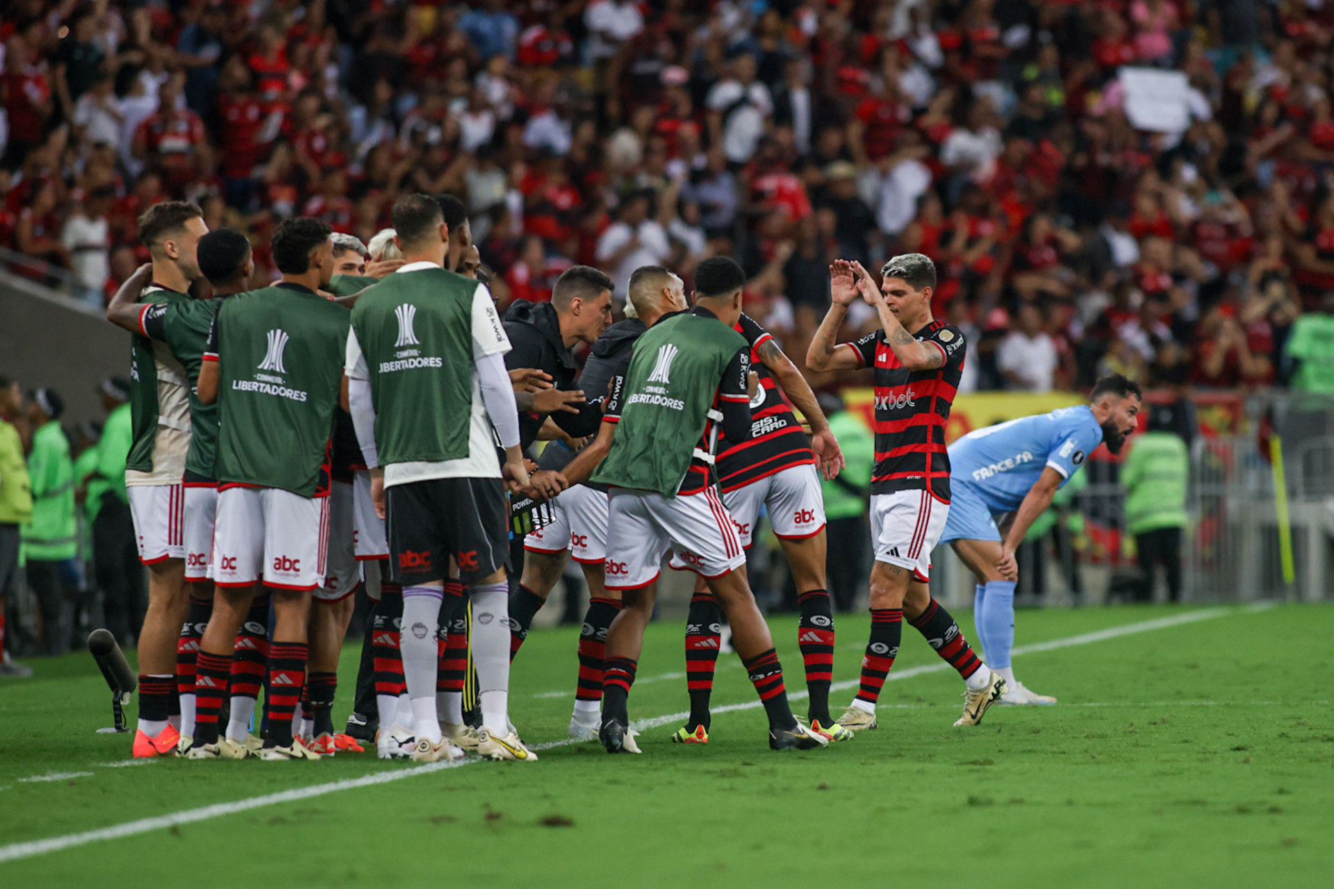 Festa dos jogadores do Flamengo - Renan Areias/Ag&ecirc;ncia O Dia