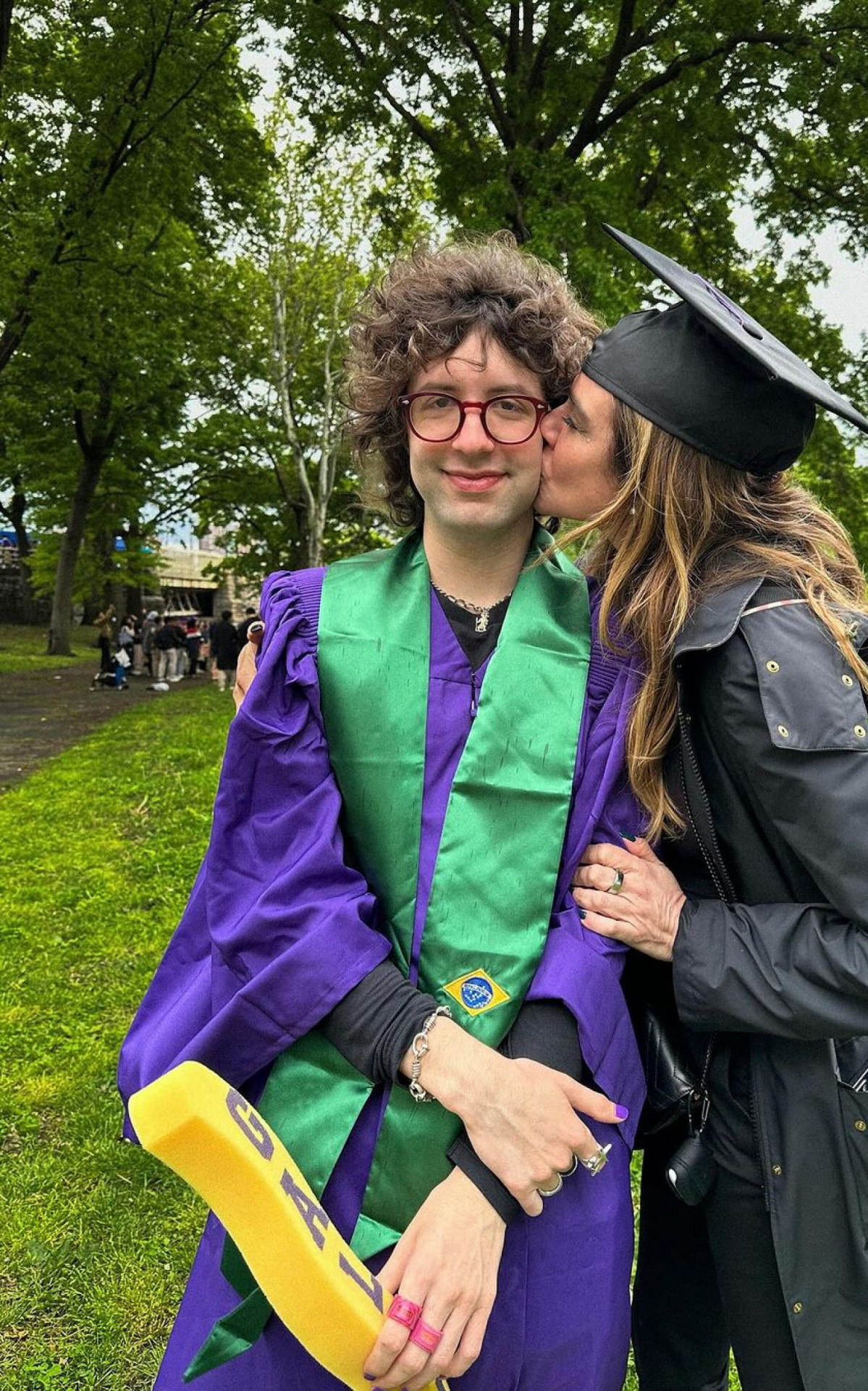 Luciana Gimenez comemora formatura de filho, Lucas Jagger - Reprodução / Instagram 