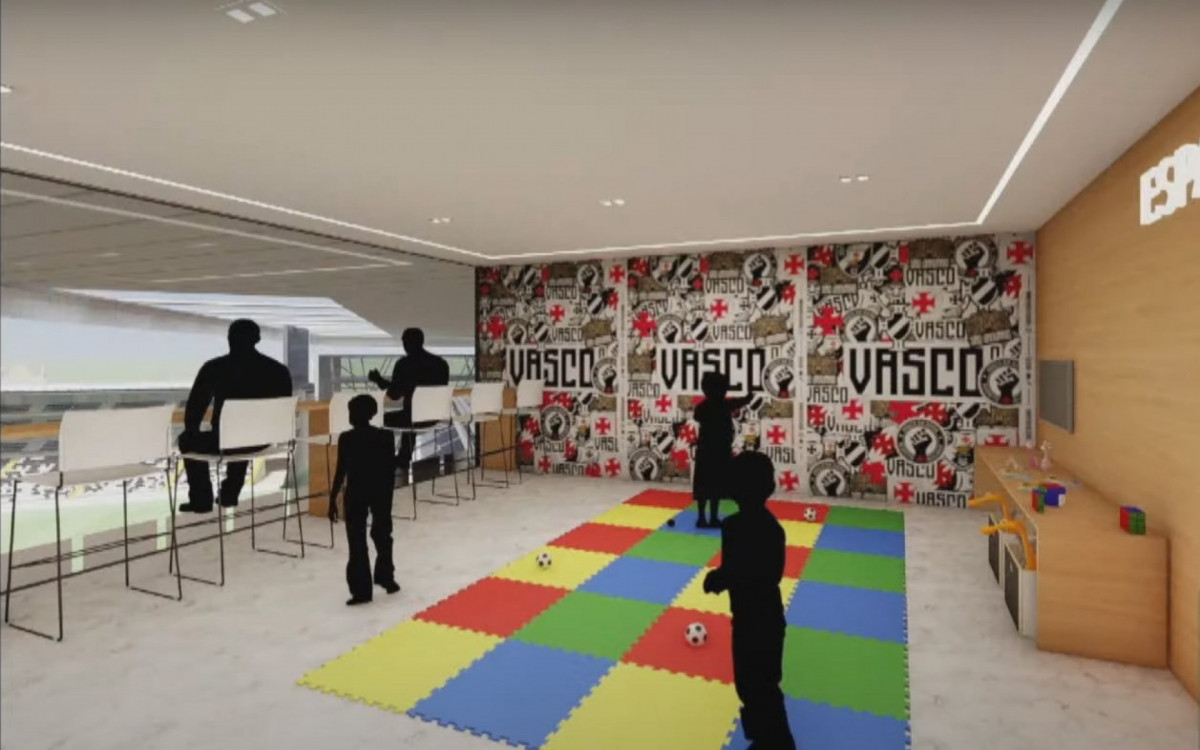 O projeto de reforma de São Januário prevê um espaço TEA, para portadores do transtorno de espectro autista