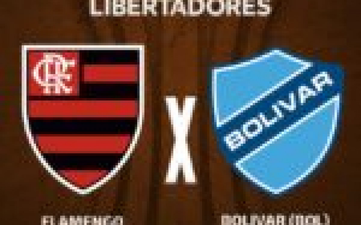 Flamengo x Bolívar, AO VIVO, com a Voz do Esporte, às 20h
