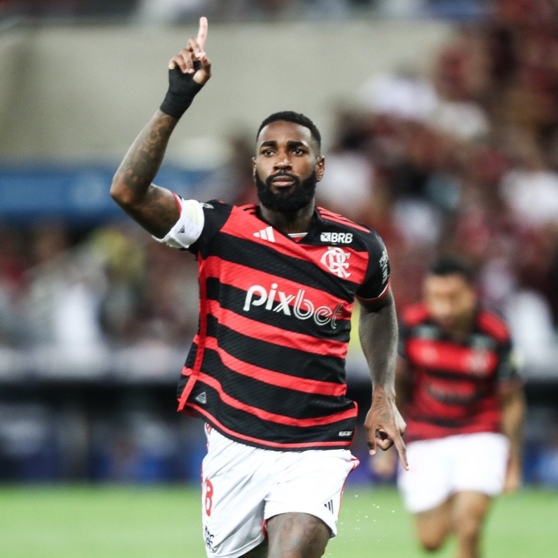 Primeiro gol do Flamengo - Divulgação/Flamengo