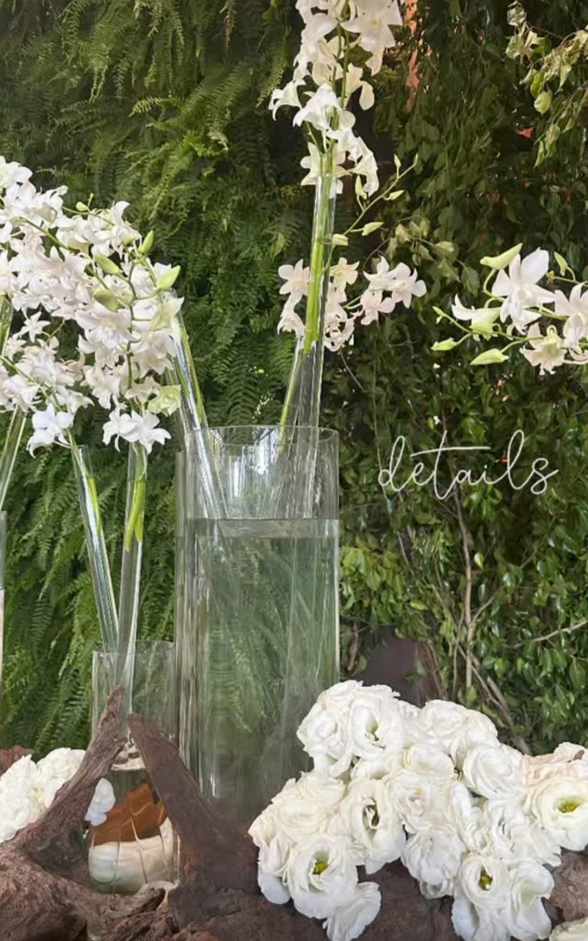 Detalhes da decoração do casamento de Monique Evans e Cacá Werneck - Reprodução/Instagram