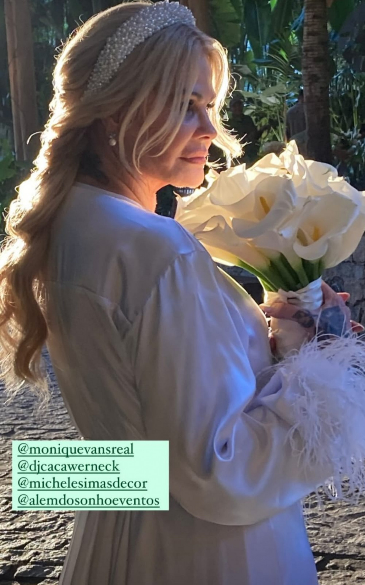 Monique Evans se casa com Cacá Werneck - Reprodução/Instagram