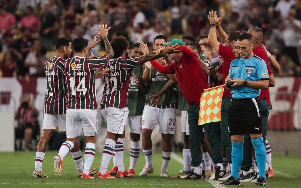 Fluminense enfrentou o Cerro no Maracanã - Lucas Mercon / Fluminense