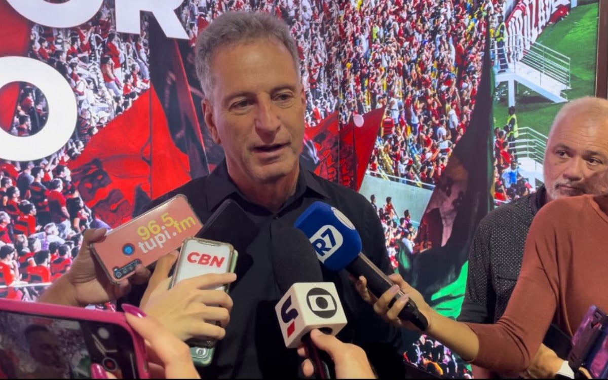 Rodolfo Landim é o presidente do Flamengo - Lucas Felbinger/Agência O Dia