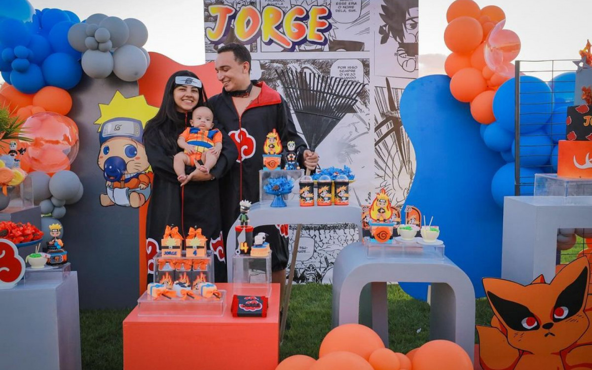 João Gomes e Ary Mirelle celebram o quarto mês de Jorge - Reprodução/Instagram