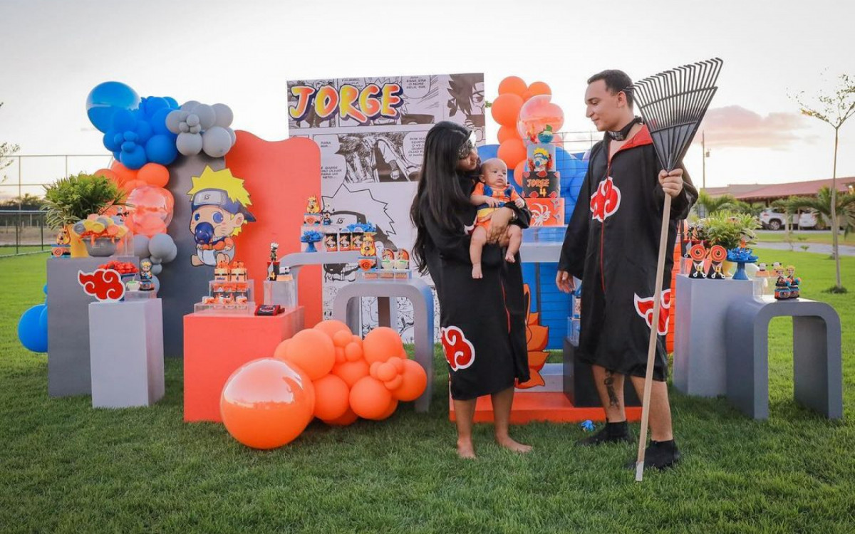 João Gomes e Ary Mirelle celebram o quarto mês de Jorge - Reprodução/Instagram