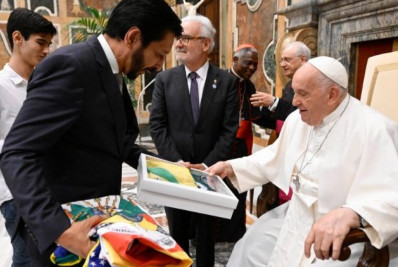 Após encontro com papa, Nunes diz que SP não comete 'pecado' de agressão ao meio ambiente