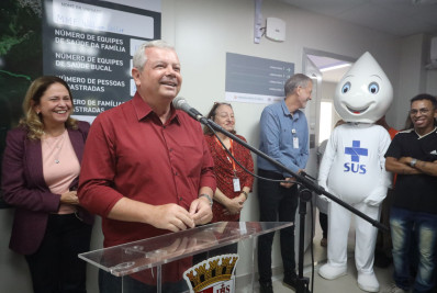 Cidade inaugura obras de reforma e ampliação do Médico de Família