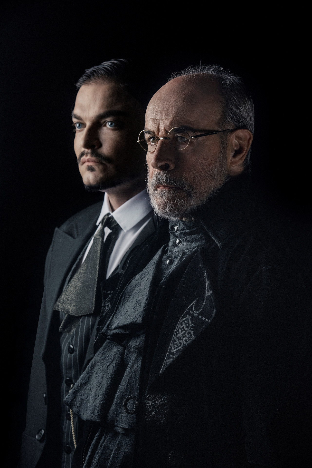 Maurício Machado e Osmar Prado estrelam o espetáculo 'O Veneno do Teatro - Priscila Prade / Divulgação