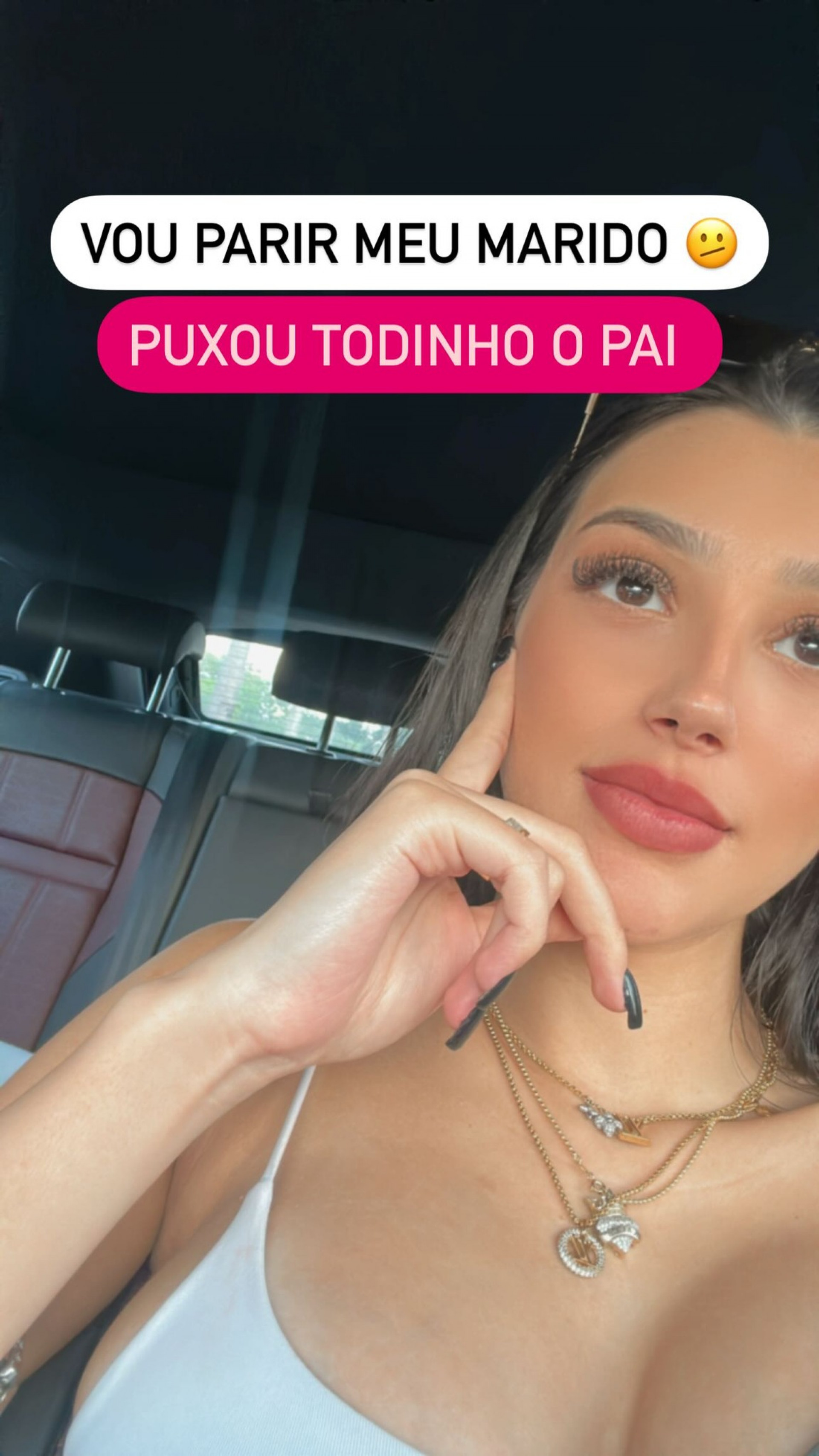 Stories de Bia Miranda - Reprodução / Redes Sociais