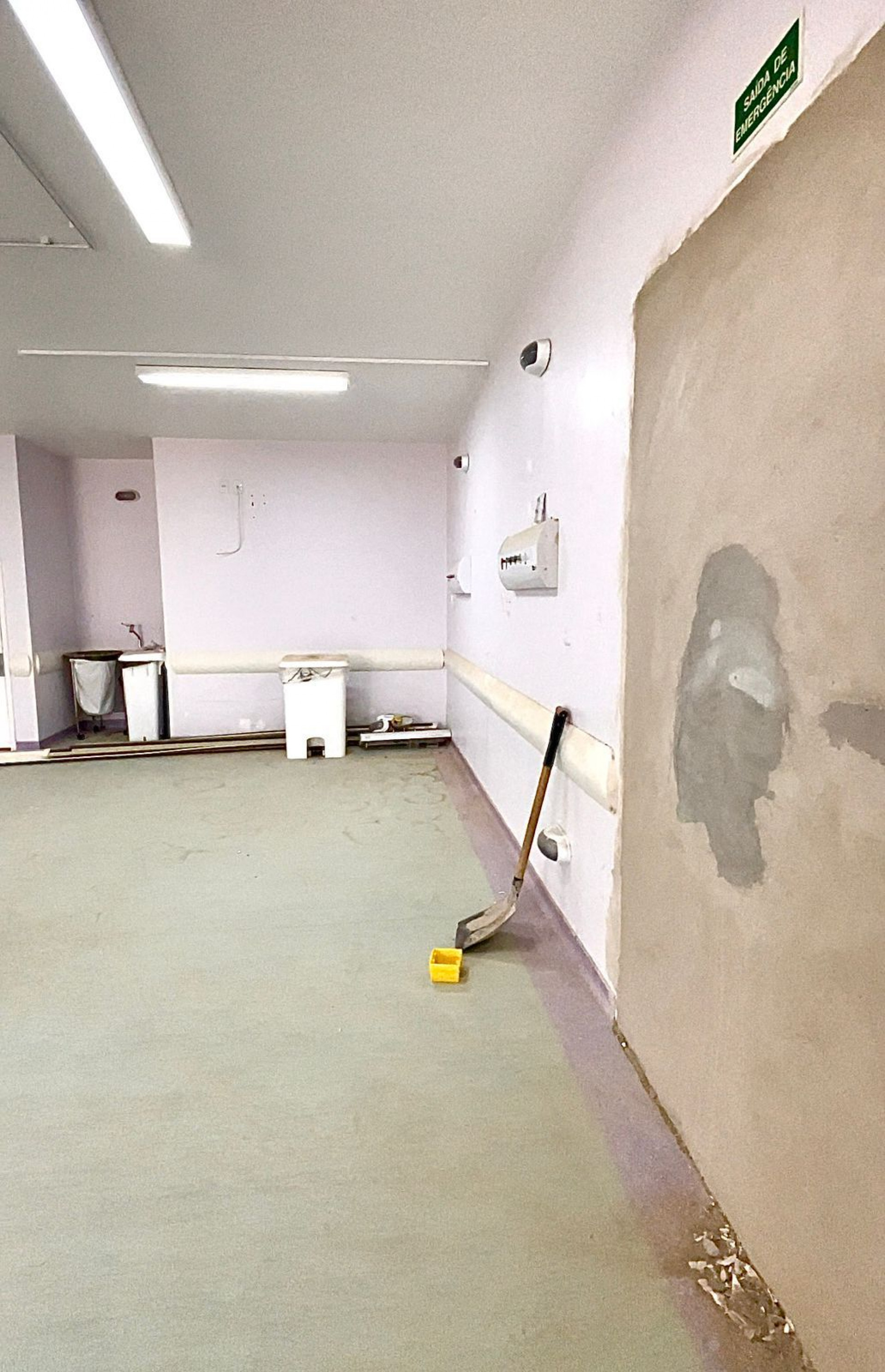 Obra dos leitos de UTI no Hospital Geral Municipal e Maternidade Jaqueline Prates
