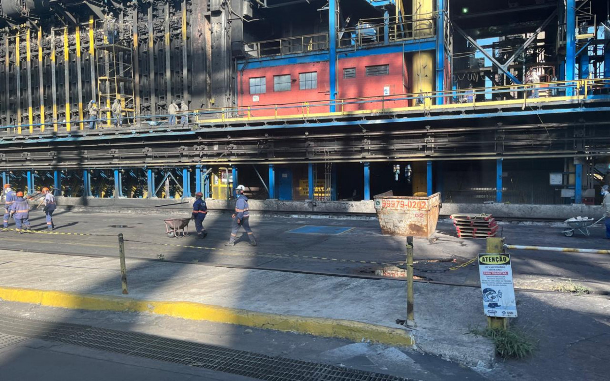 Somente nesta fase, CSN vai investir R$ 700 milhões; Aciaria também passará por reforma e modernização