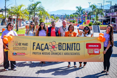 Belford Roxo realiza campanha 'Faça Bonito' sobre o combate à exploração sexual contra crianças e adolescentes