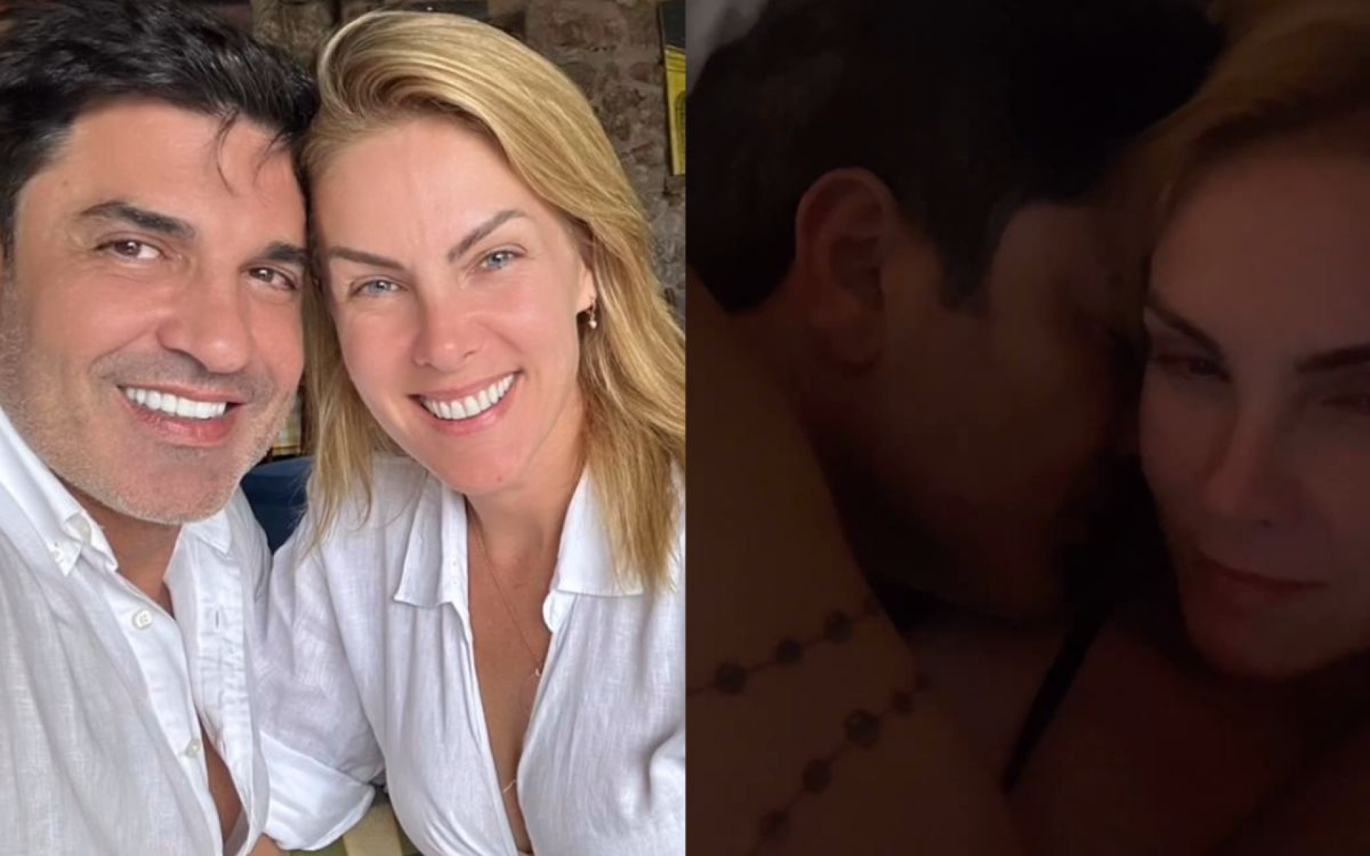 Ana Hickmann se derrete por Edu Guedes no aniversário de 50 anos do chef - Reprodução / Insagram