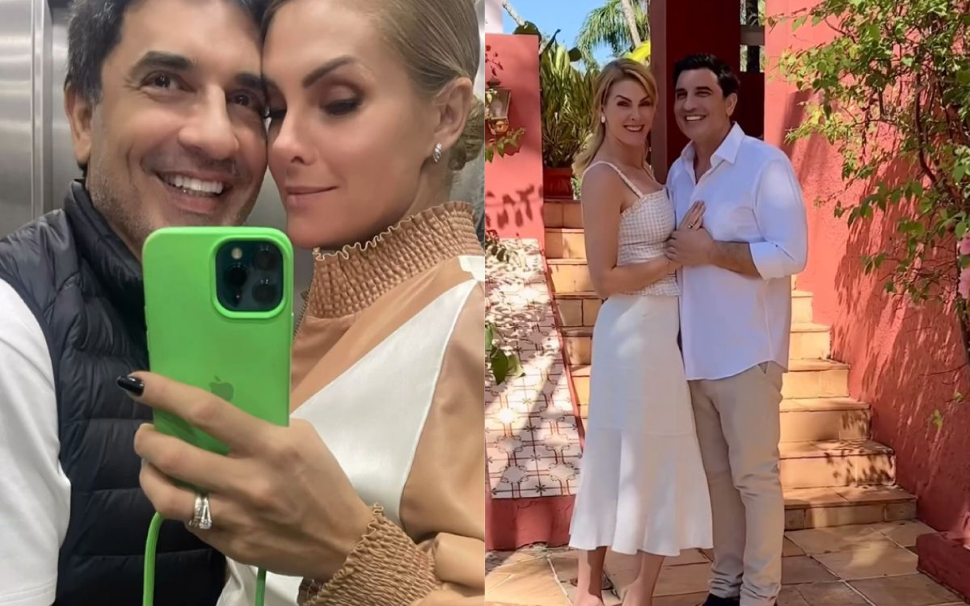 Ana Hickmann se derrete por Edu Guedes no aniversário de 50 anos do chef - Reprodução / Insagram