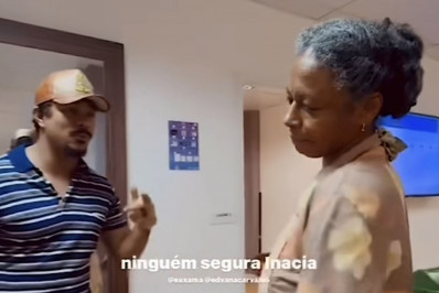 Vídeo: Xamã e Edvana Carvalho dançam 'rap da Inácia' 