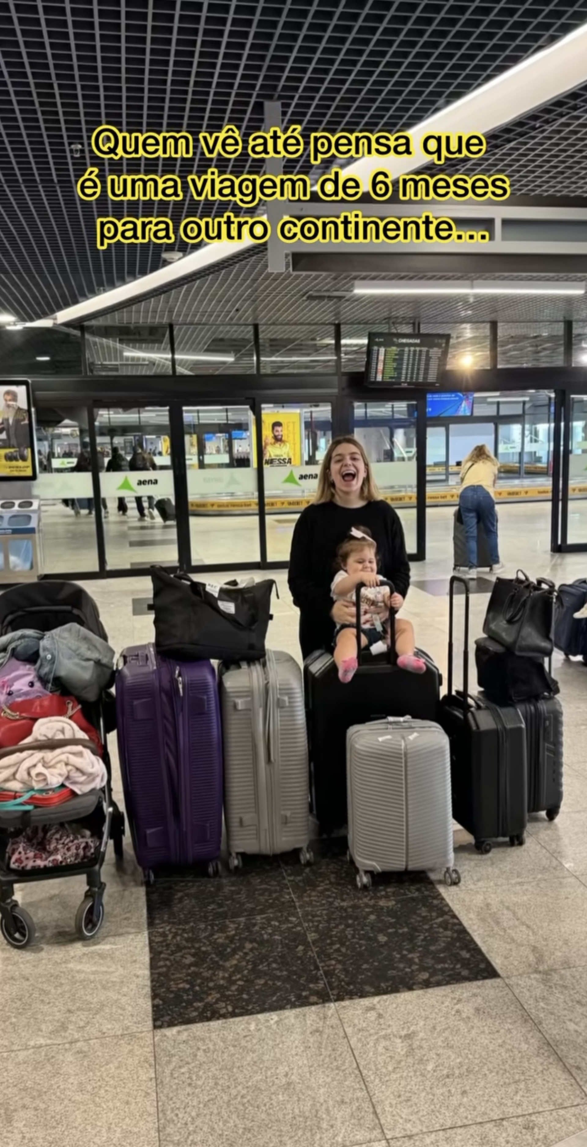 Eliezer brinca sobre quantidade de malas para viajar - Reprodução