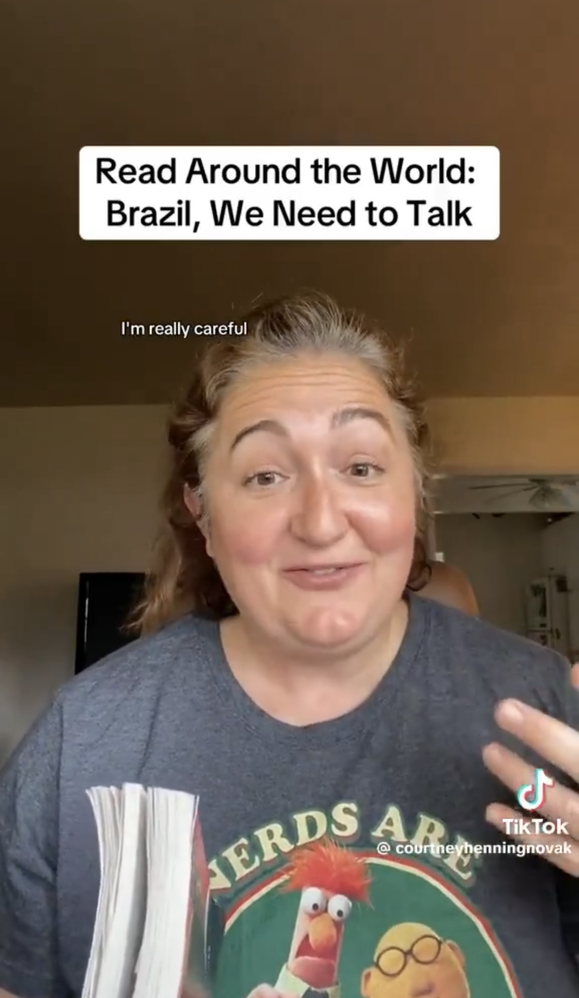 Reação de americana após ler Machado de Assis viraliza - Reprodução