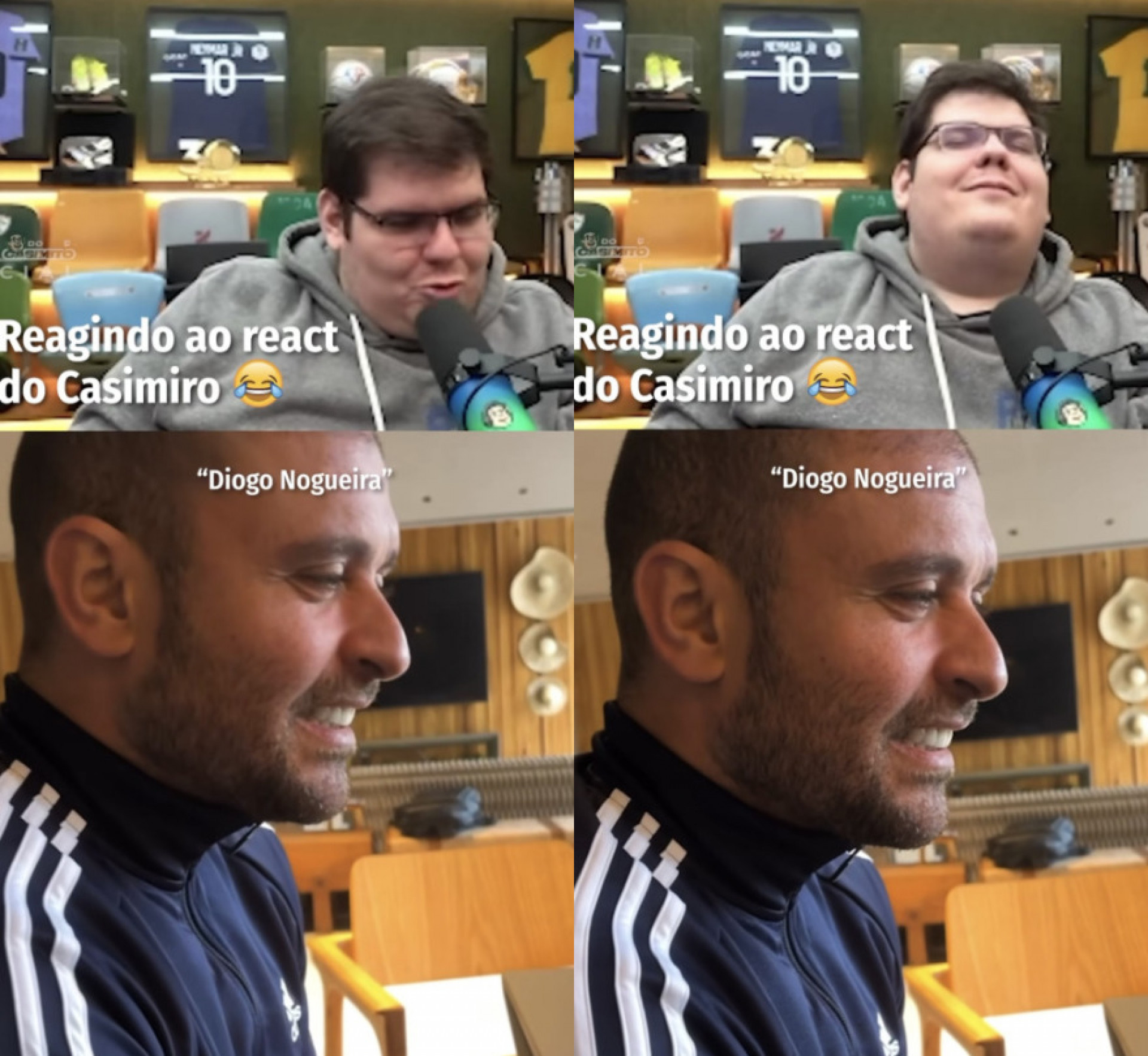 Diogo Nogueira reage a comentário de Casimiro sobre ele e diverte web - Reprodução