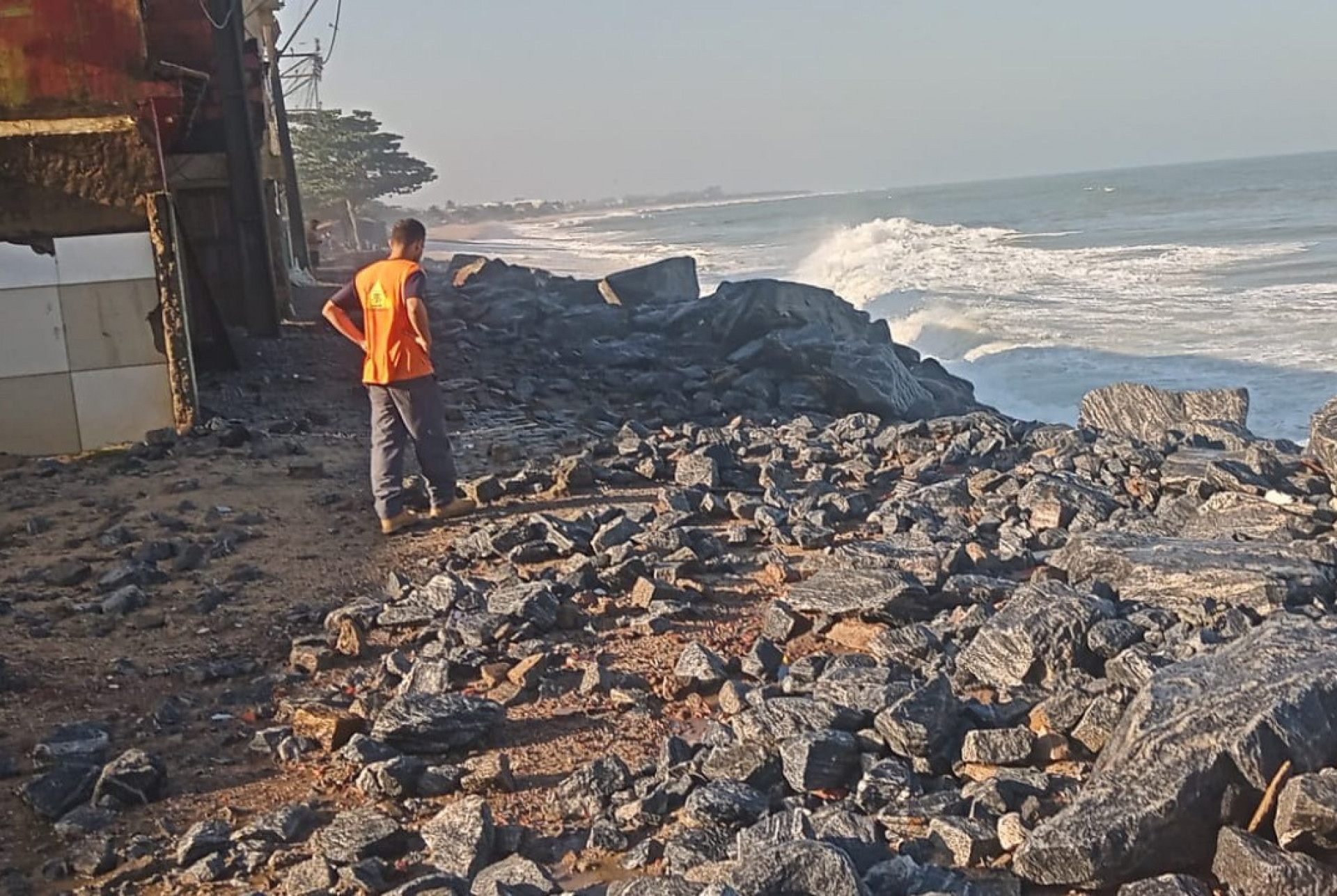 As equipes do setor atuaram na região e seguem em monitoramento 24 horas por dia - Foto: Divulgação