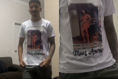 Yuri Lima usa camisa em homenagem a Iza e cantora se derrete: 'Perco tudinho'
