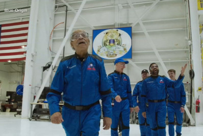 Blue Origin faz primeiro voo suborbital com seis tripulantes após falha de motor em 2022