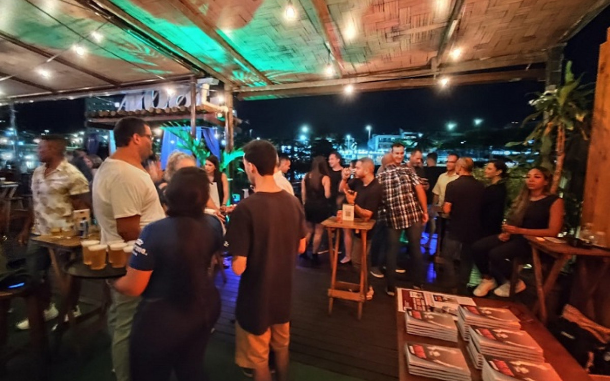 Lançamento reuniu amigos e familiares de Wander Braga no Rio de Janeiro 