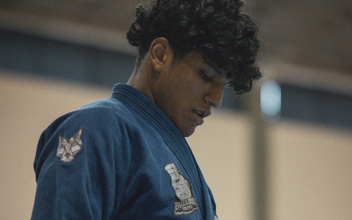 Jhonatha Frazão (GFTeam) faturou três ouros e foi um dos destaques do evento da LMJJ