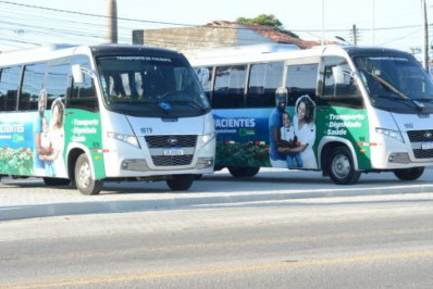Iguaba entrega novos ônibus para a frota de Transporte de Pacientes