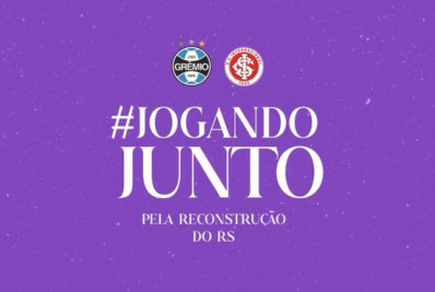 Em conjunto, Grêmio e Inter anunciam parceria para ajudar na reconstrução do RS