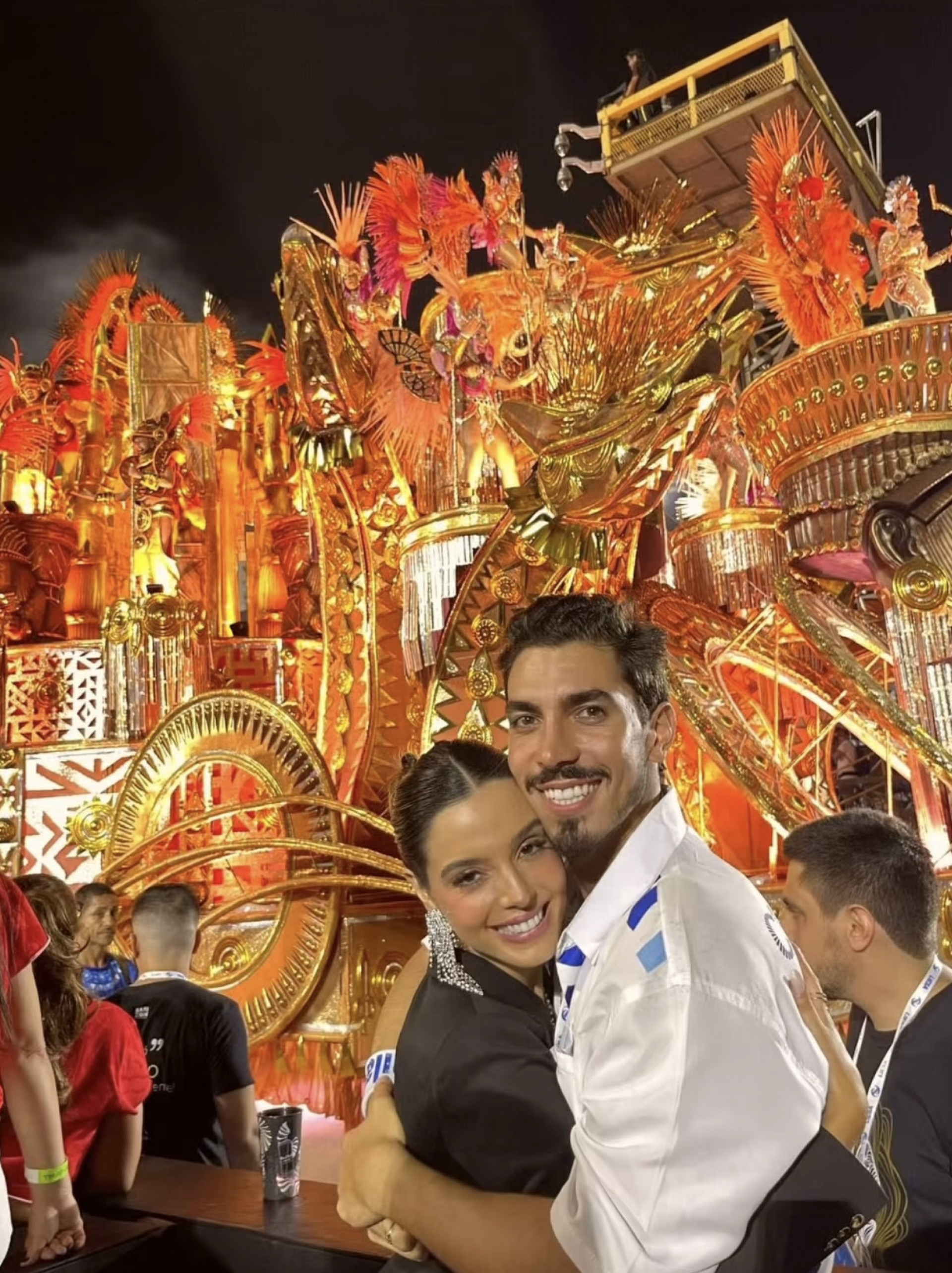 Gabriel David celebra aniversário de Giovanna Lancellotti - Reprodução