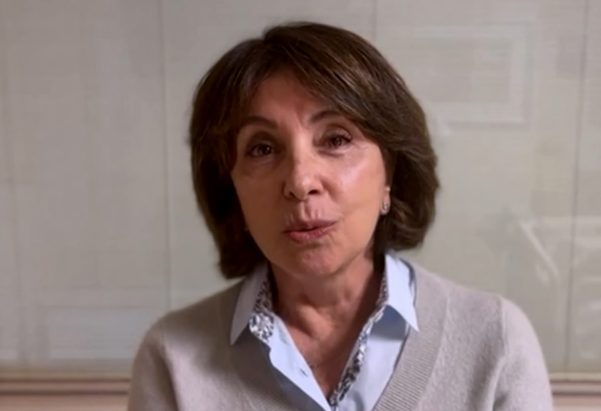 Lidiane Barbosa fala sobre estado de saúde de Tony Ramos - Reprodução de vídeo / TV Globo