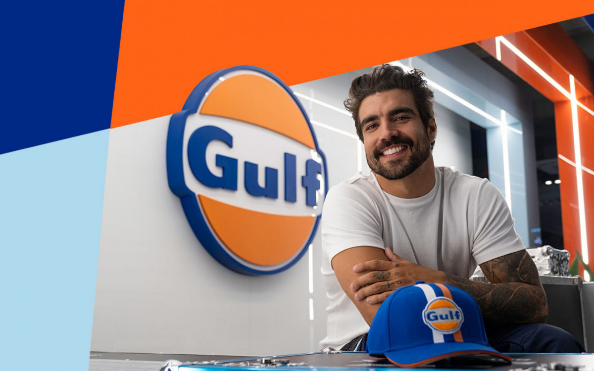 Gulf Combustíveis anuncia Caio Castro como embaixador no Brasil.