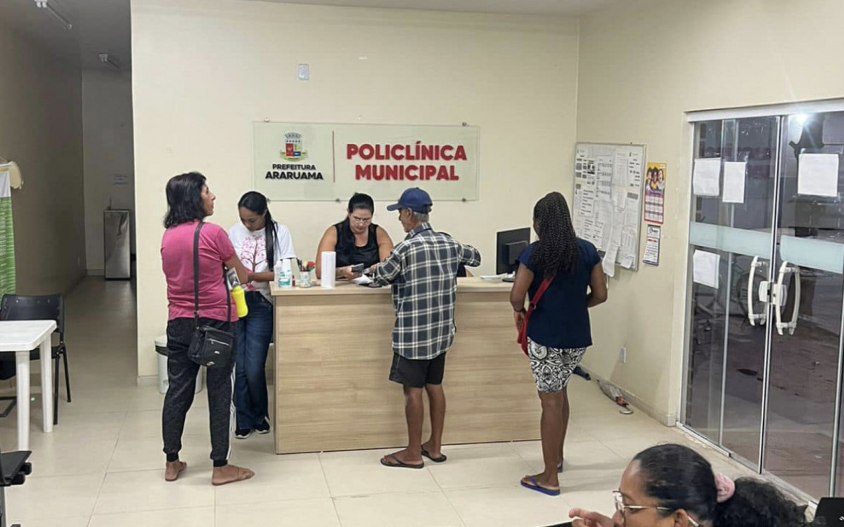 Dia de marcação de consultas com especialistas na Policlínica do Areal e nas Clínicas de Saúde de Itatiquara, Vila Canaã e Aurora