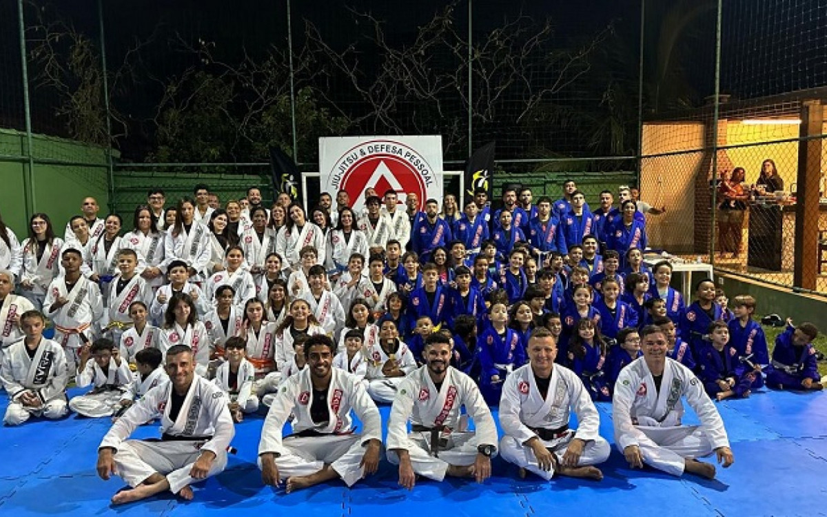 Gracie Barra Saquarema vai forte para o evento da CBJJD 

