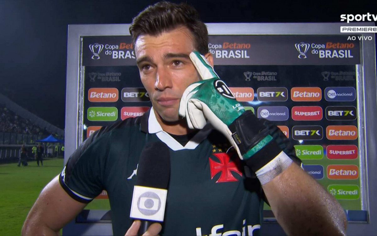 Léo Jardim salva o Vasco e exalta poder de reação: &#8216;Jogo difícil&#8217;