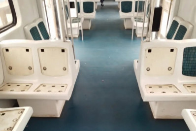 Casos de vandalismo nos trens da SuperVia aumentam 650% em 2024