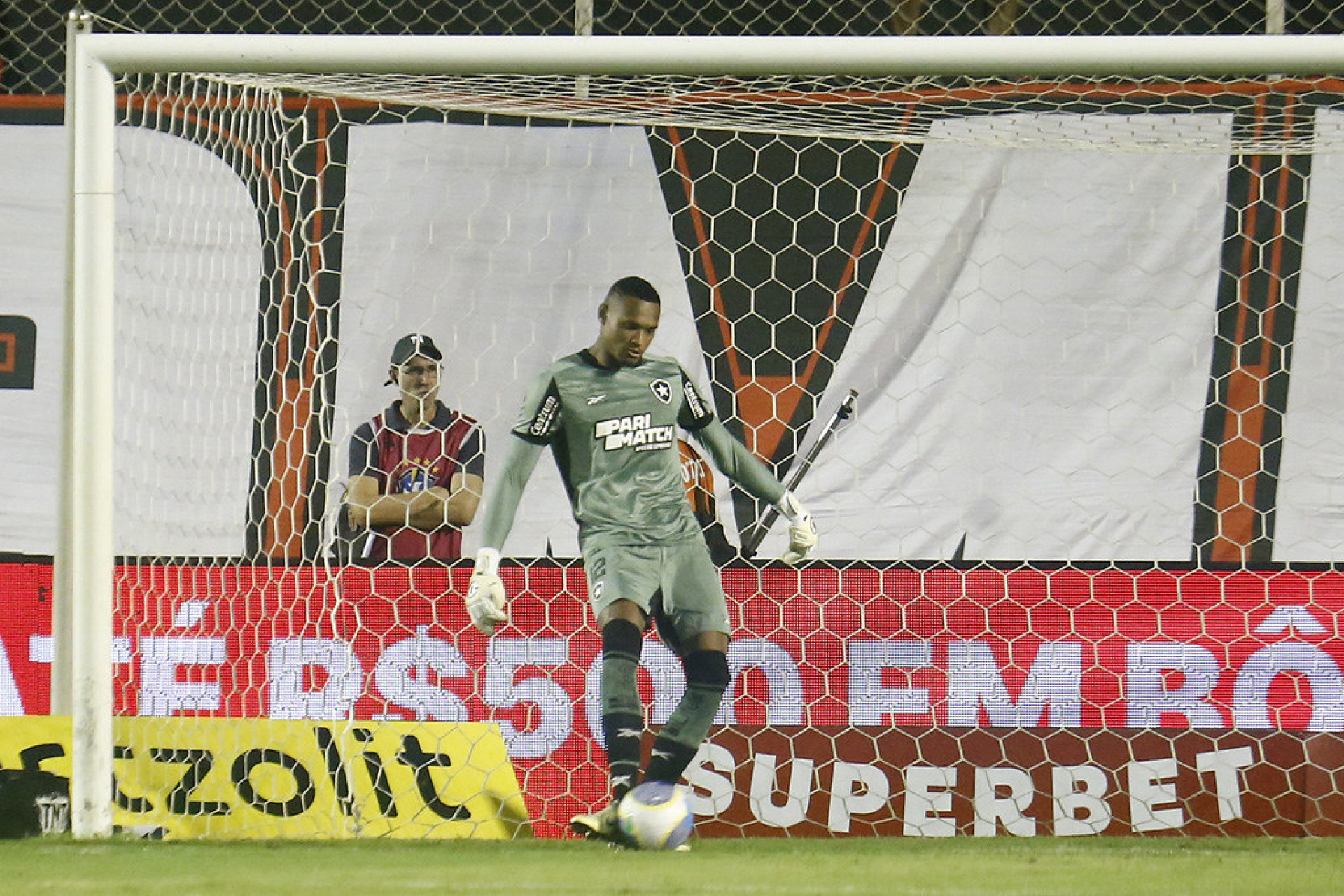 John fez grandes intervenções na classificação do Botafogo na Copa do Brasil - Vítor Silva/Botafogo