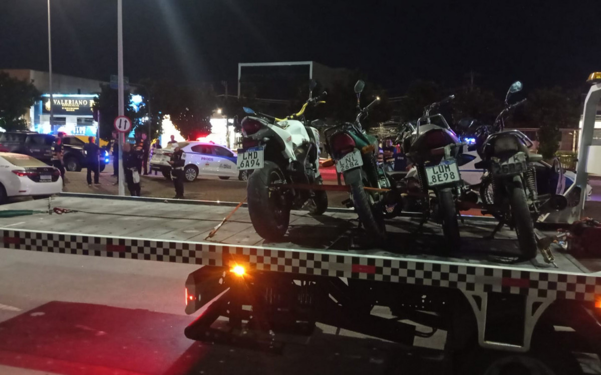 Durante a operação, foram abordadas 234 motocicletas