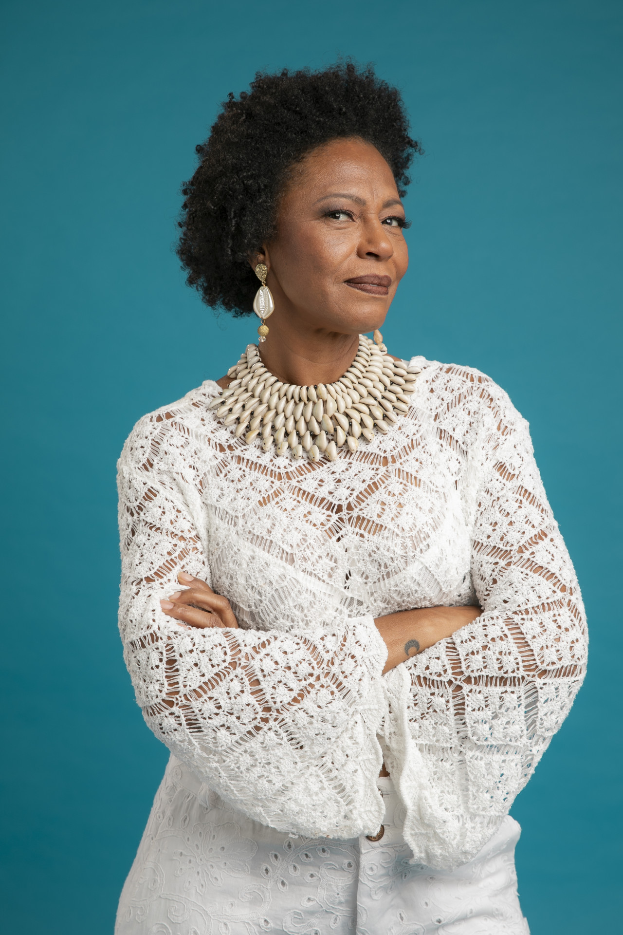 Edvana Carvalho celebra sucesso de Inácia, em 'Renascer' - Manoella Mello / TV Globo